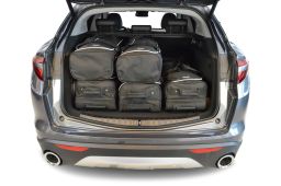 Alfa Romeo Stelvio 2016- 5 door Car-Bags.com travel bag set (3)