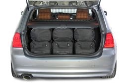 BMW 3 series Touring (E91) 2005-2012 Car-Bags.com travel bag set (4)