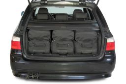 BMW 5 series Touring (E61) 2004-2011 Car-Bags.com travel bag set (4)