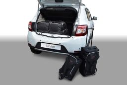 Dacia Sandero 2012- 5 door Car-Bags.com travel bag set (1)