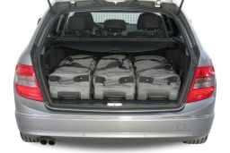 Mercedes-Benz C-Class estate (S204) 2007-2014 Car-Bags.com travel bag set (4)