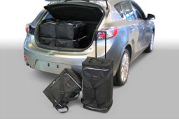 Mazda Mazda3 (BL) 2010-2013 5 door Car-Bags.com travel bag set (1)