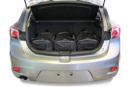 Mazda Mazda3 (BL) 2010-2013 5 door Car-Bags.com travel bag set (2)