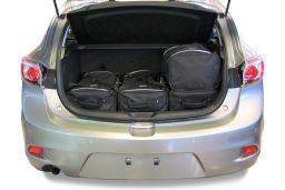 Mazda Mazda3 (BL) 2010-2013 5 door Car-Bags.com travel bag set (3)