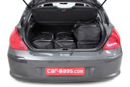 Peugeot 308 I 2007-2013 3 & 5 door Car-Bags.com travel bag set (3)