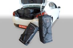 Peugeot 508 2011- 4 door Car-Bags.com travel bag set (1)