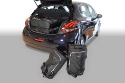 Peugeot 208 2012- 5 door Car-Bags.com travel bag set (1)