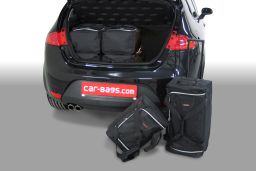 Seat Leon (1P) 2005-2012 3 & 5 door Car-Bags.com travel bag set (1)