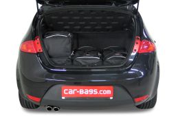 Seat Leon (1P) 2005-2012 3 & 5 door Car-Bags.com travel bag set (3)