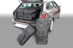 Seat Leon ST (5F) 2014- Car-Bags.com travel bag set (1)