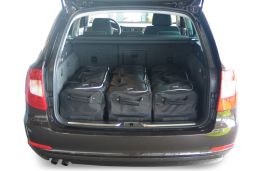 Skoda Superb II (3T) Combi 2009-2015 Car-Bags.com travel bag set (2)