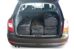 Skoda Superb II (3T) Combi 2009-2015 Car-Bags.com travel bag set (3)