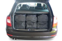 Skoda Superb II (3T) Combi 2009-2015 Car-Bags.com travel bag set (4)