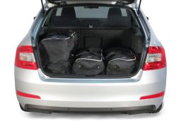 Skoda Octavia III (5E) 2013- 5 door Car-Bags.com travel bag set (3)