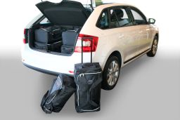 Skoda Rapid Spaceback (NH1) 2013- 5 door Car-Bags.com travel bag set (1)