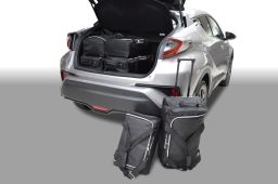 Toyota C-HR 2017- 3 & 5 door Car-Bags.com travel bag set (1)