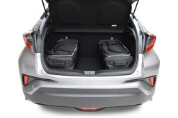Toyota C-HR 2017- 3 & 5 door Car-Bags.com travel bag set (2)