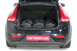 Volvo V40 (P1) 2012- 5 door Car-Bags.com travel bag set (2)