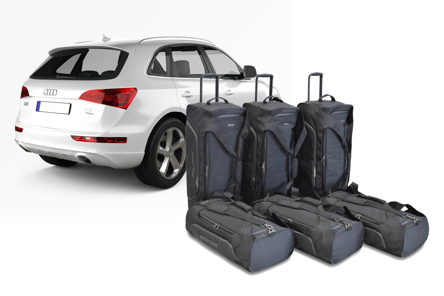 Reistassenset geschikt voor Audi Q5 (8R) 2008-2017 Pro.Line