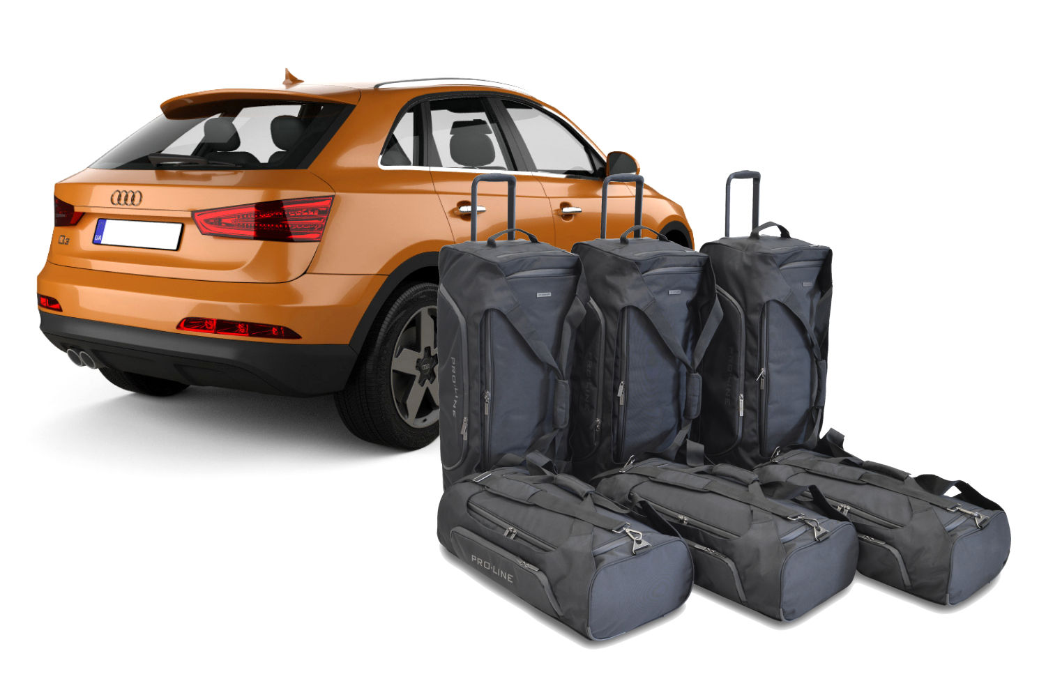 Set de sacs de voyage convient à Audi Q3 (8U) 2011-2018 Pro.Line