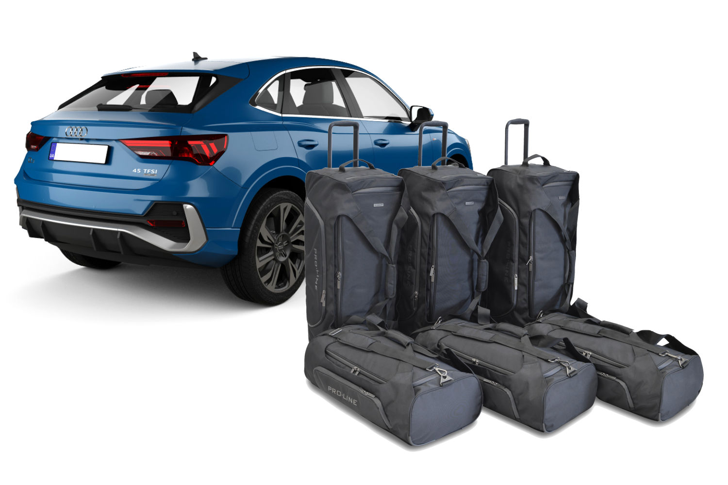 Set de sacs de voyage Audi Q3 Sportback (F3N) 2019-présent Pro.Line