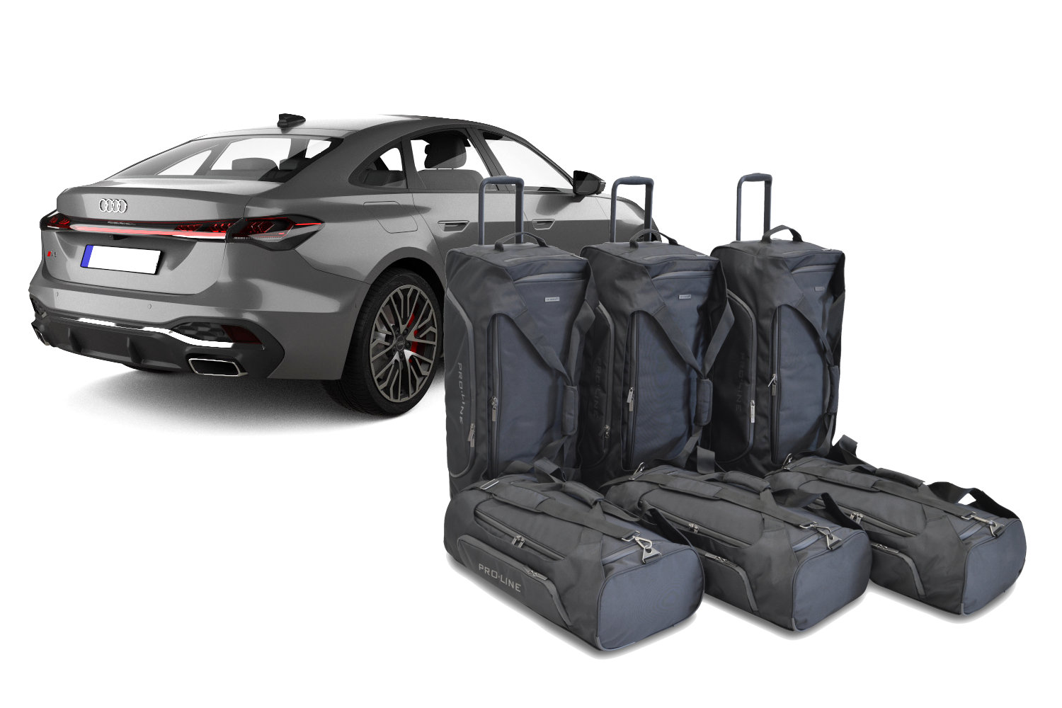 Reisetaschenset passend für Audi A5 Limousine (FU) 2024-heute 5-Türer Schrägheck Pro.Line