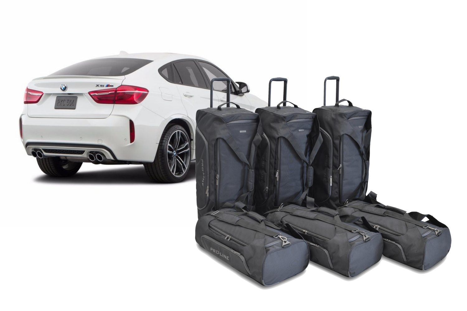 Reisetaschen Pro.Line BMW X6 F16 Car Bags