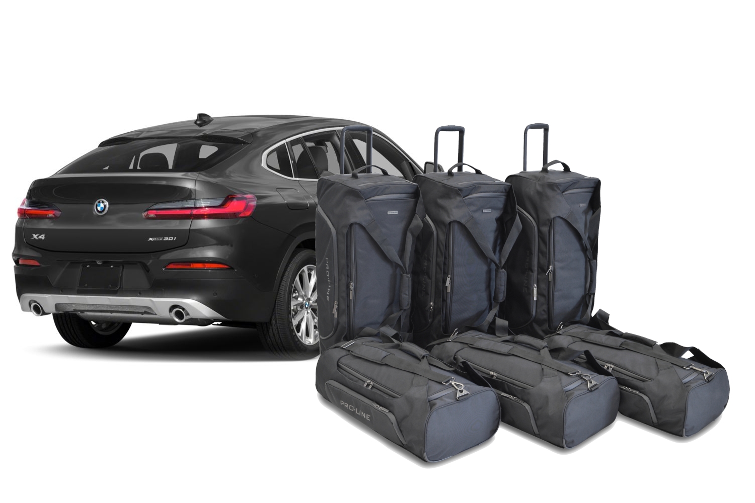 Set de sacs de voyage convient à BMW X4 (G02) 2018-présent Pro.Line