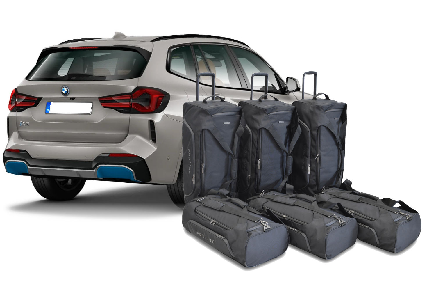 Set de sacs de voyage BMW iX3 (G08) 2020-présent Pro.Line