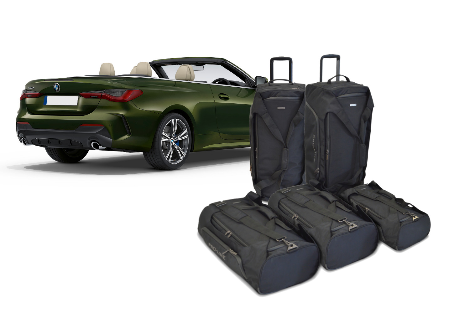 Travel bag set BMW 4 Series Cabriolet (G23) 2020-present Pro.Line