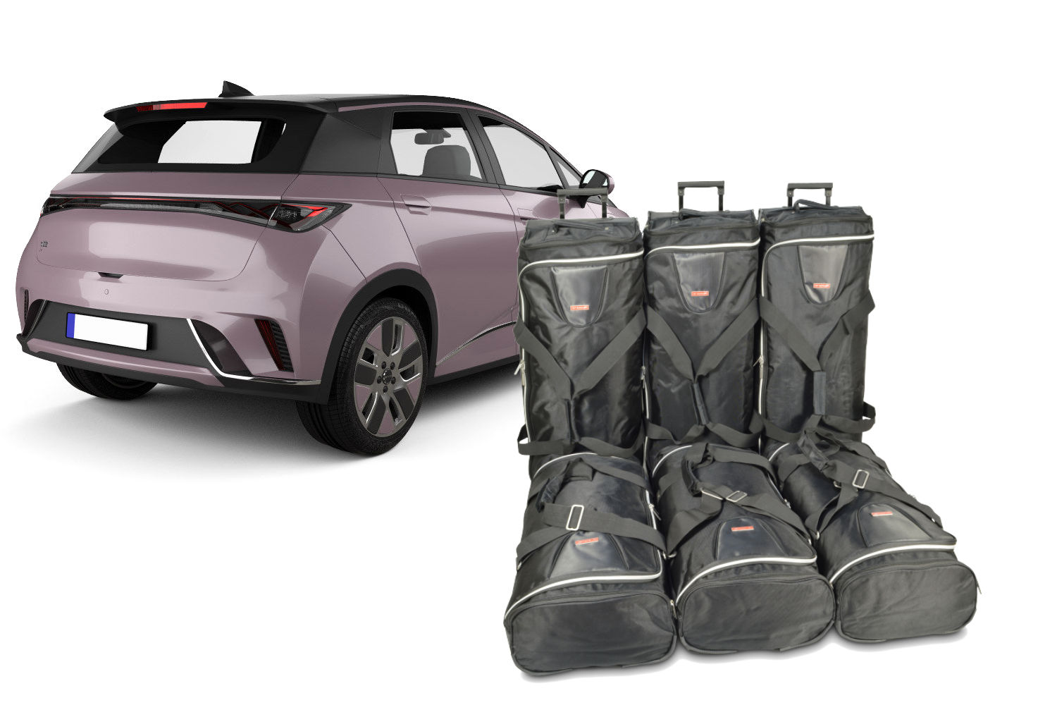 Set de sacs de voyage convient à BYD Dolphin 2021-présent 5 portes bicorps Original