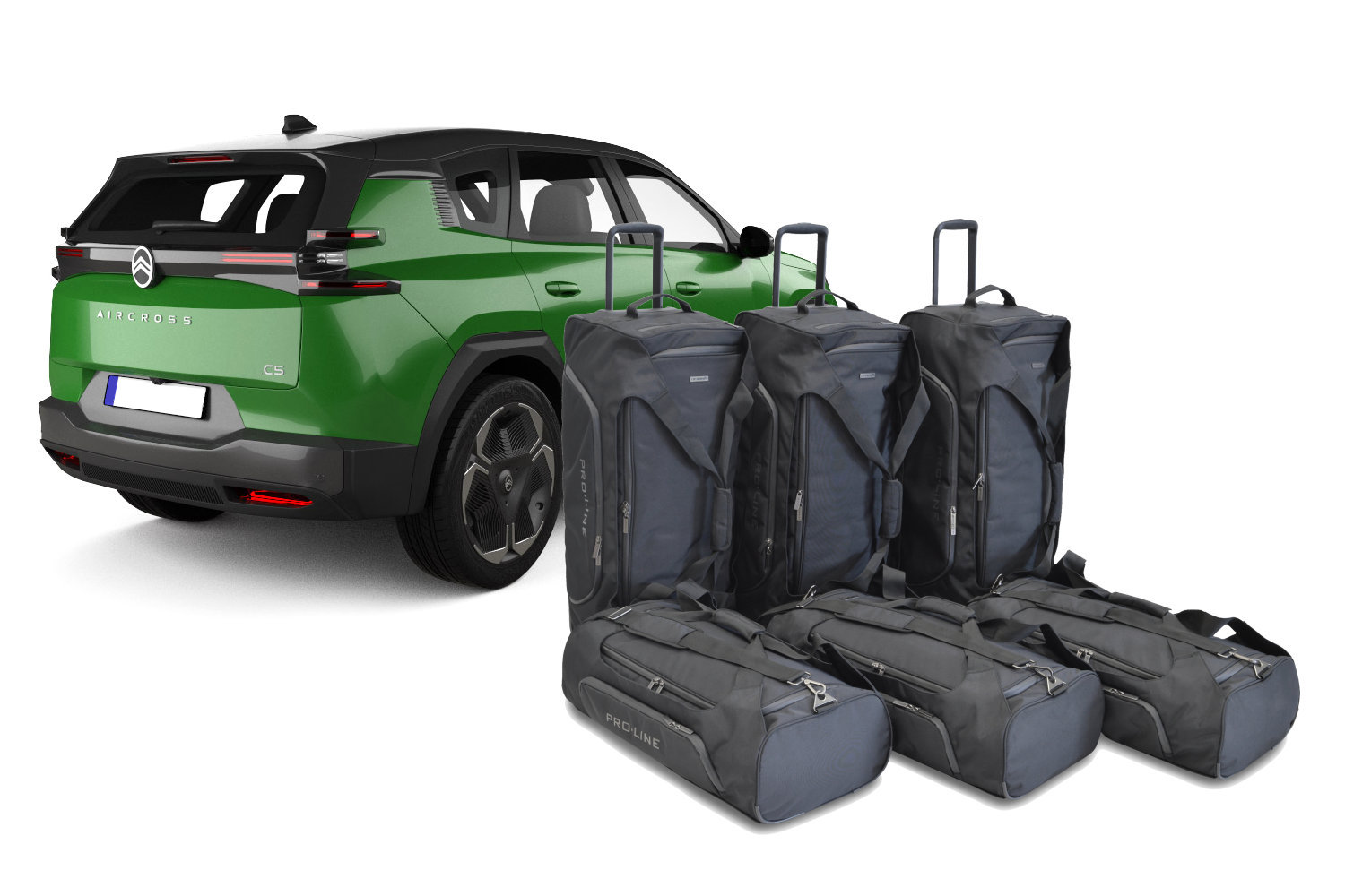 Set de sacs de voyage convient &agrave; Citro&euml;n C5 Aircross (CR3) 2025-pr&eacute;sent Pro.Line