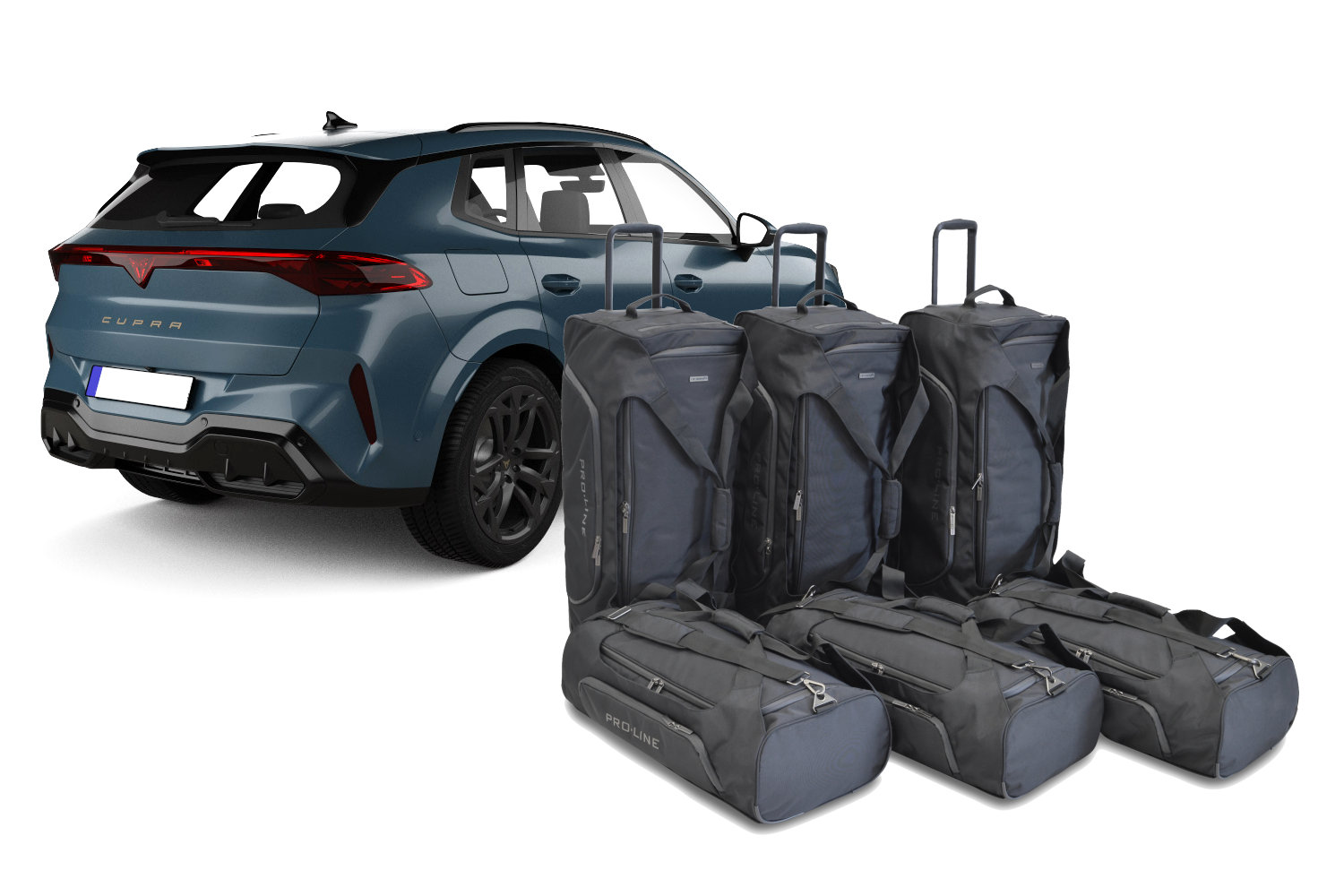 Set de sacs de voyage convient à Cupra Terramar 2024-présent Pro.Line