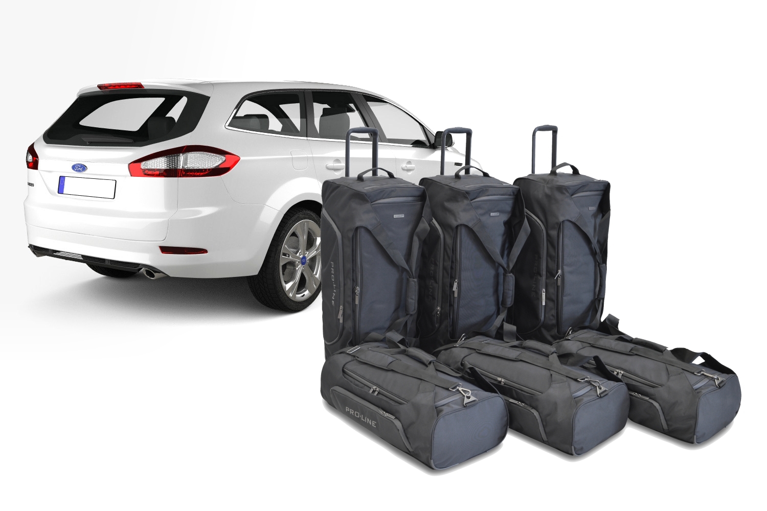 Set de sacs de voyage convient à Ford Mondeo IV 2007-2014 break Pro.Line