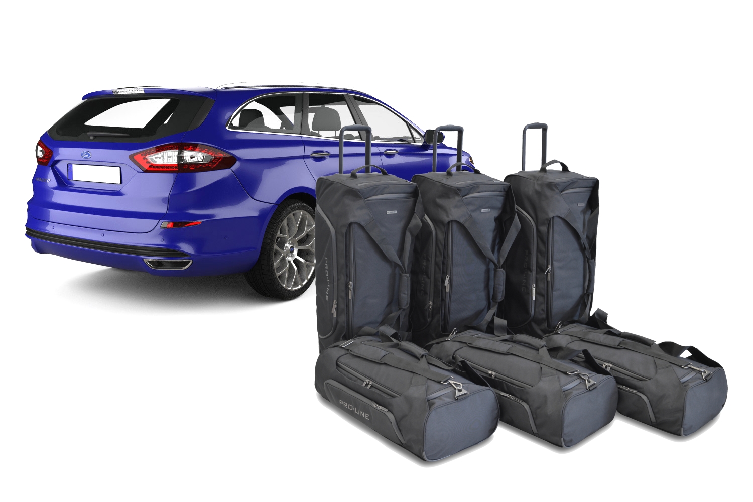 Set de sacs de voyage convient à Ford Mondeo V 2014-2022 break Pro.Line
