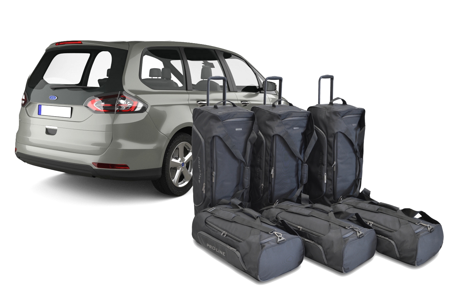 Set de sacs de voyage convient à Ford Galaxy III 2015-présent Pro.Line