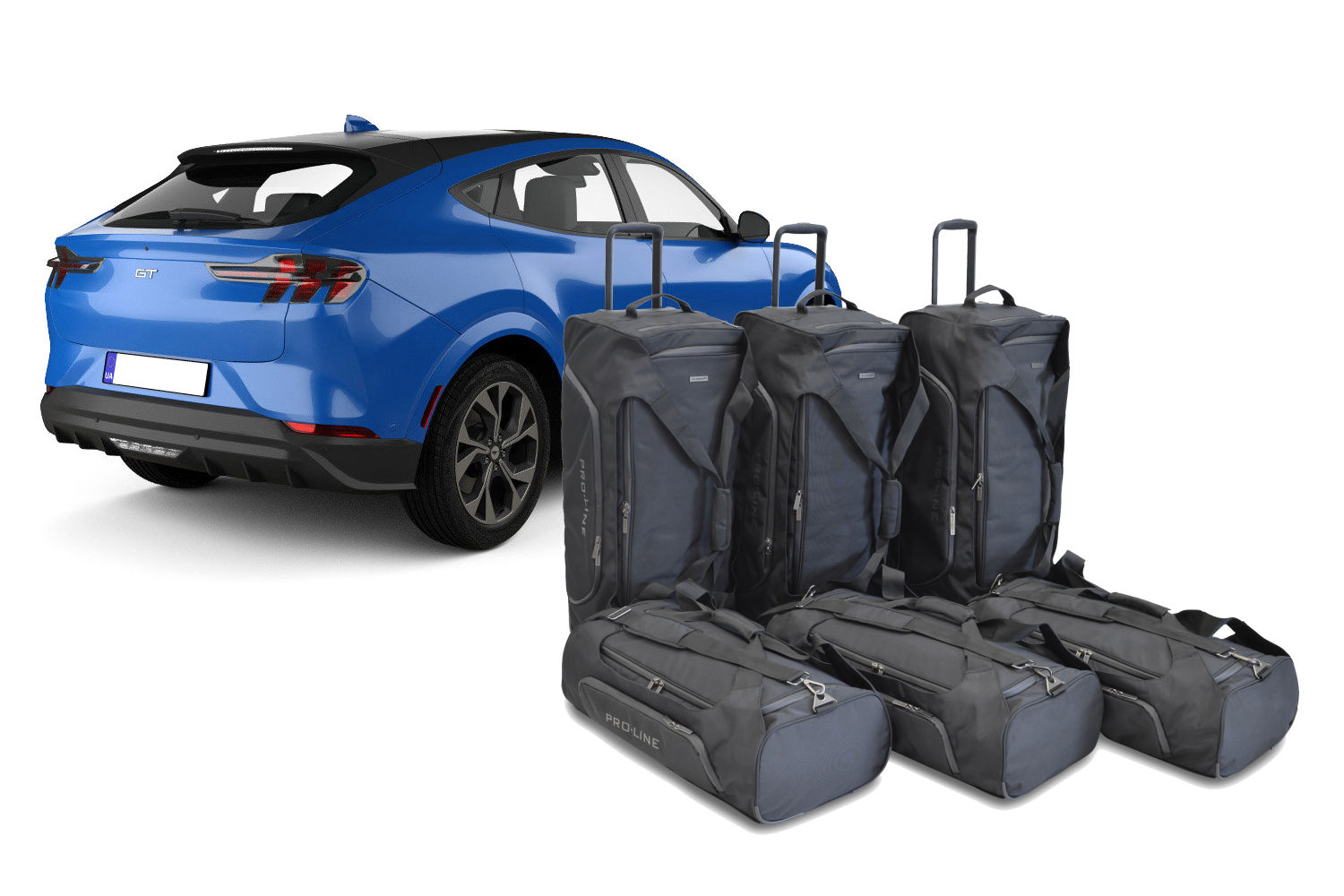Set de sacs de voyage convient à Ford Mustang Mach-E 2020-présent Pro.Line