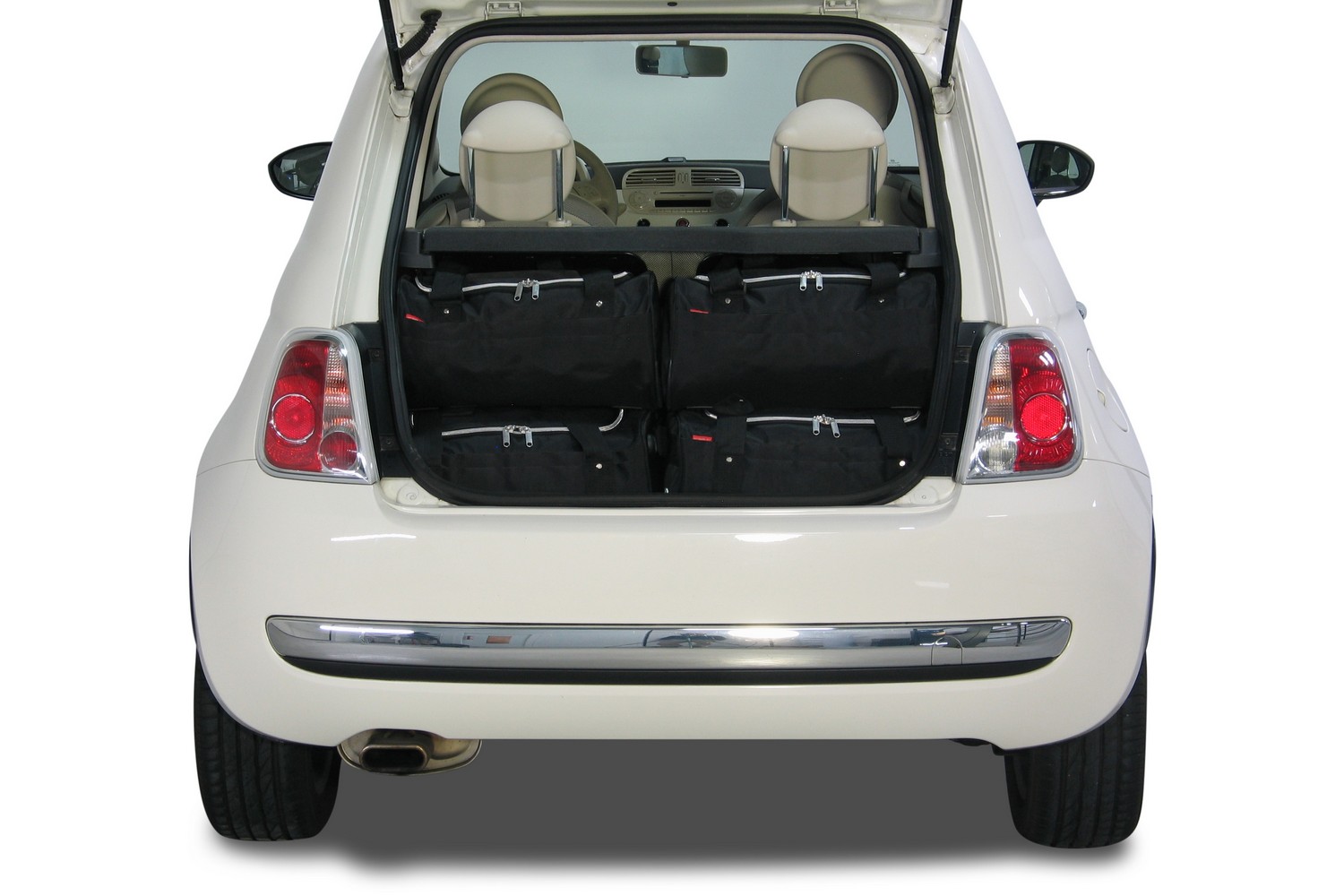 Carbags Reisetaschenset Fiat 500 3 deurs hatchback ab 2007