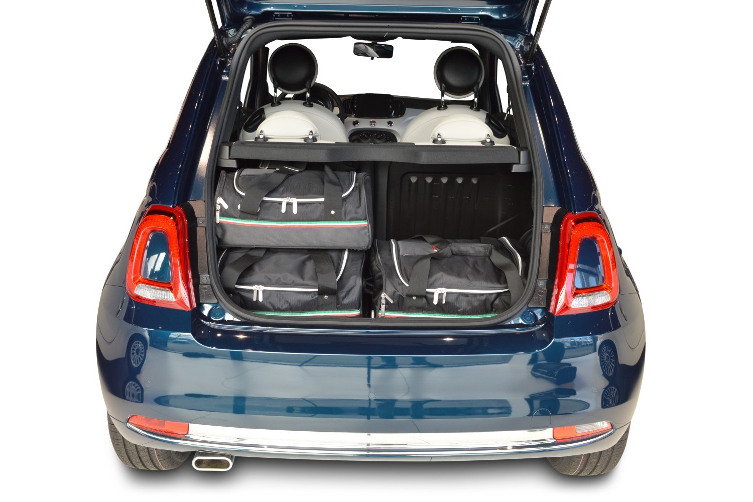 Tapis De Coffre Sur Mesure Pour Fiat 500/500C/500E/Abarth (2007-2022) - Imperméable Antidérapant - Protection Intégrale