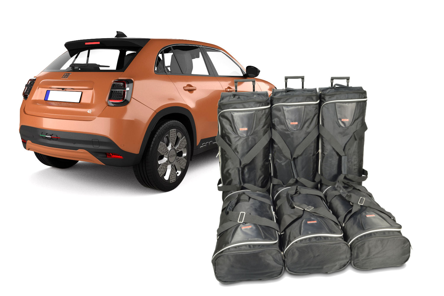 Set de sacs de voyage convient à Fiat 600e 2023-présent Original