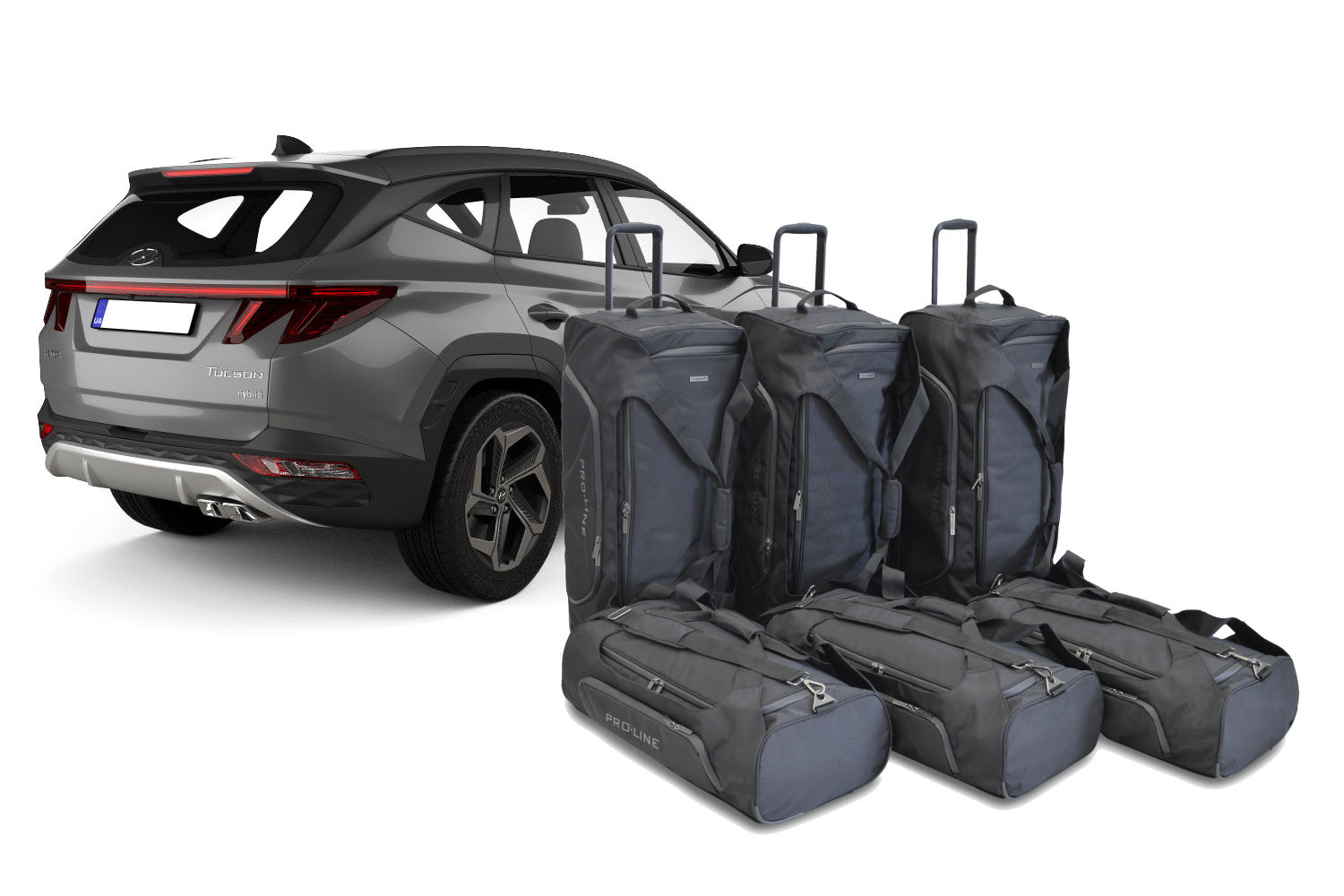 Set de sacs de voyage convient à Hyundai Tucson (NX4) 2020-présent Pro.Line