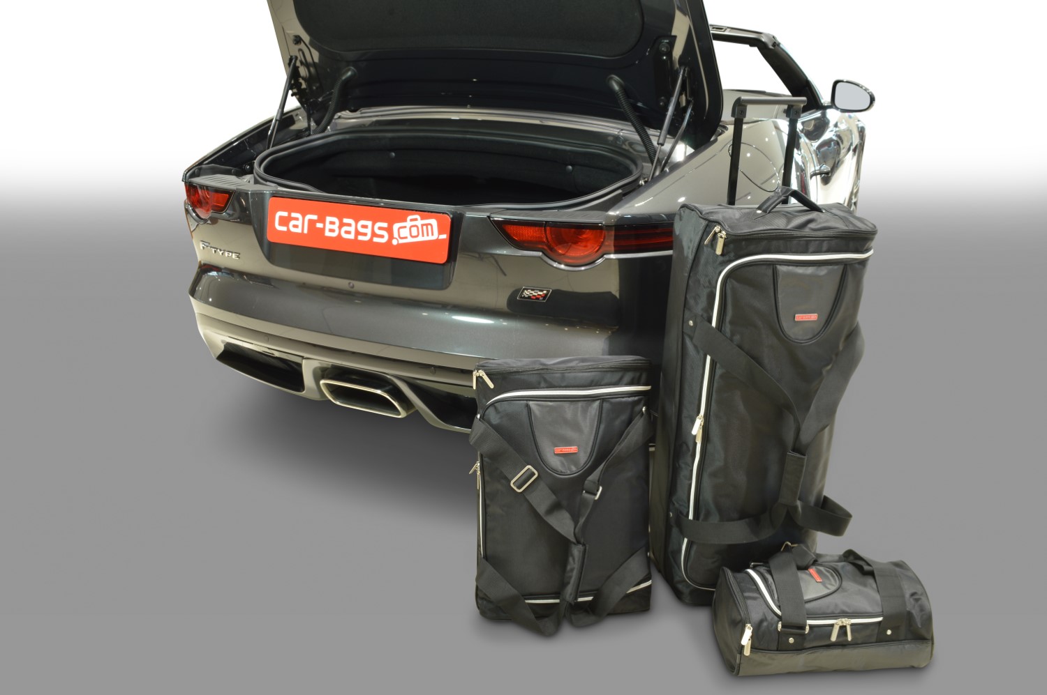 Jaguar, Valise rigide de petite taille avec logo Jaguar