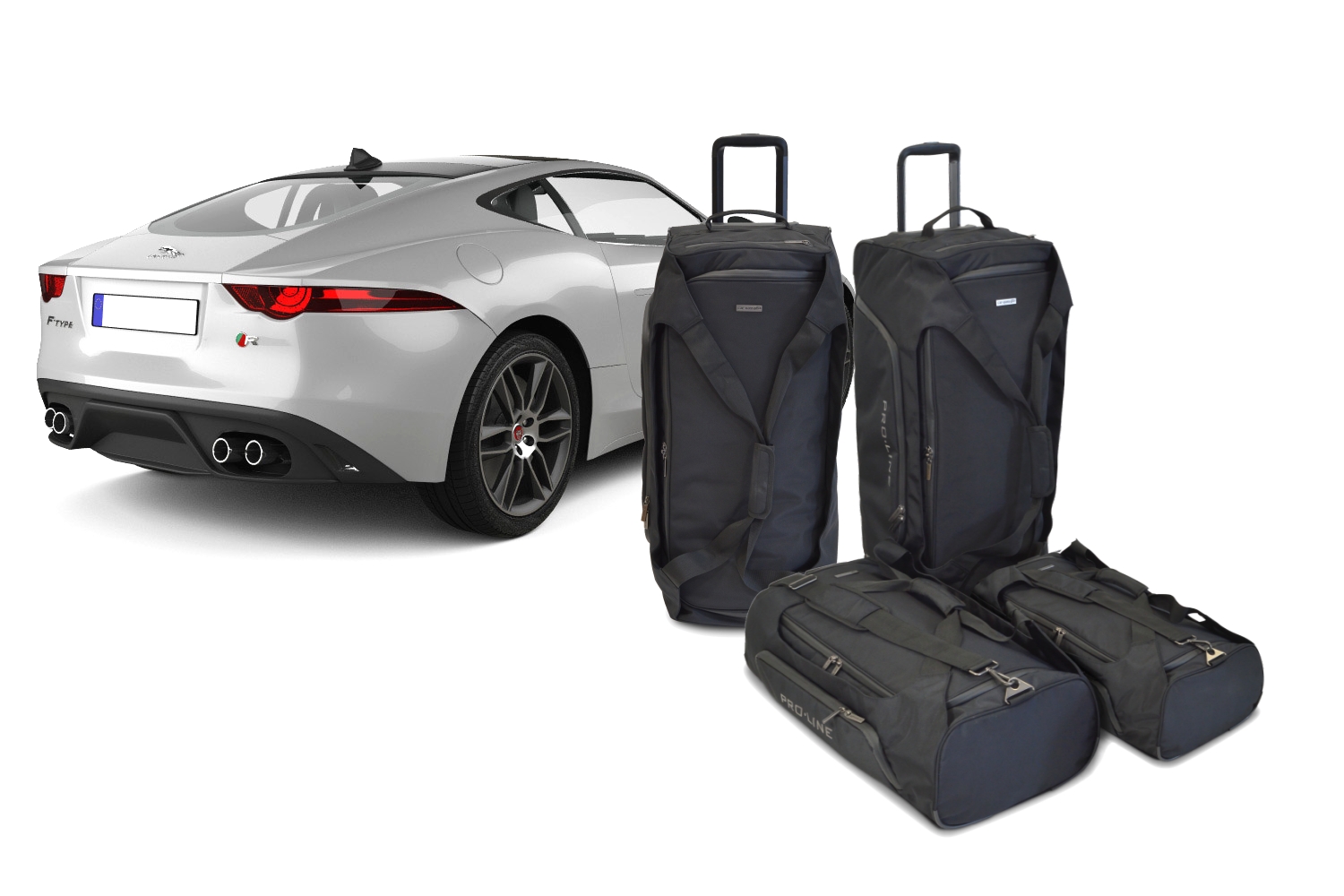 Set de sacs de voyage Jaguar F-type (X152) 2013-présent coupé Pro.Line