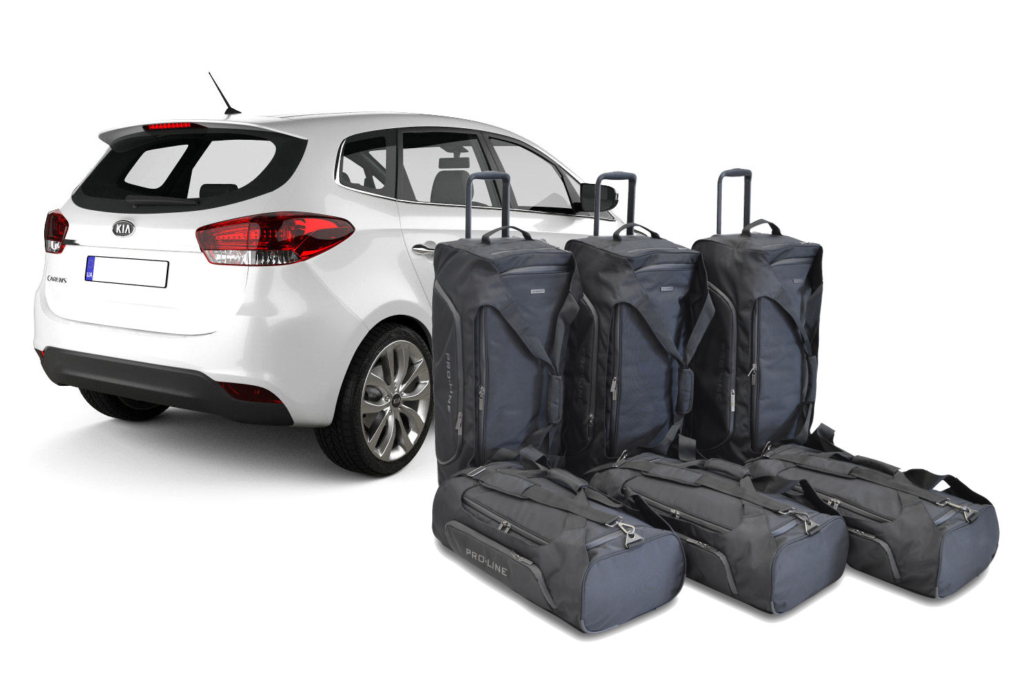 Reisetaschenset passend für Kia Carens IV (RP) 2013-2018 Pro.Line