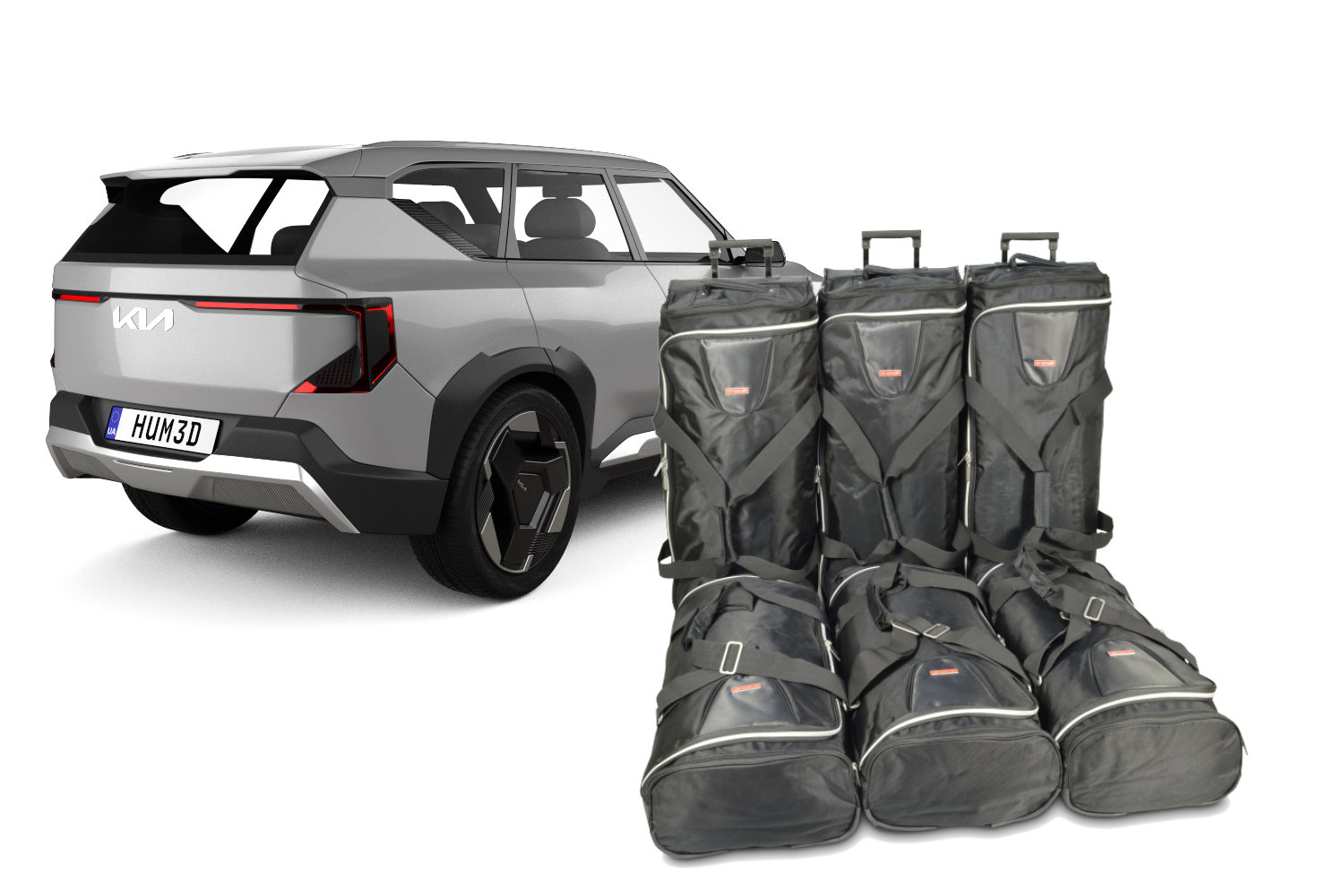 Set de sacs de voyage convient &agrave; Kia EV5 2023-pr&eacute;sent Original
