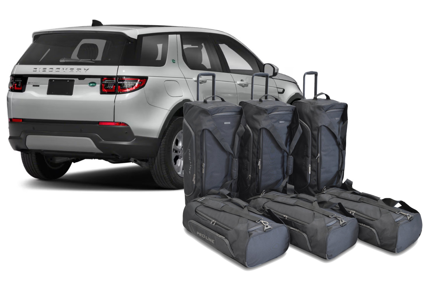 Set de sacs de voyage convient &agrave; Land Rover Discovery Sport (L550) 2020-pr&eacute;sent Pro.Line