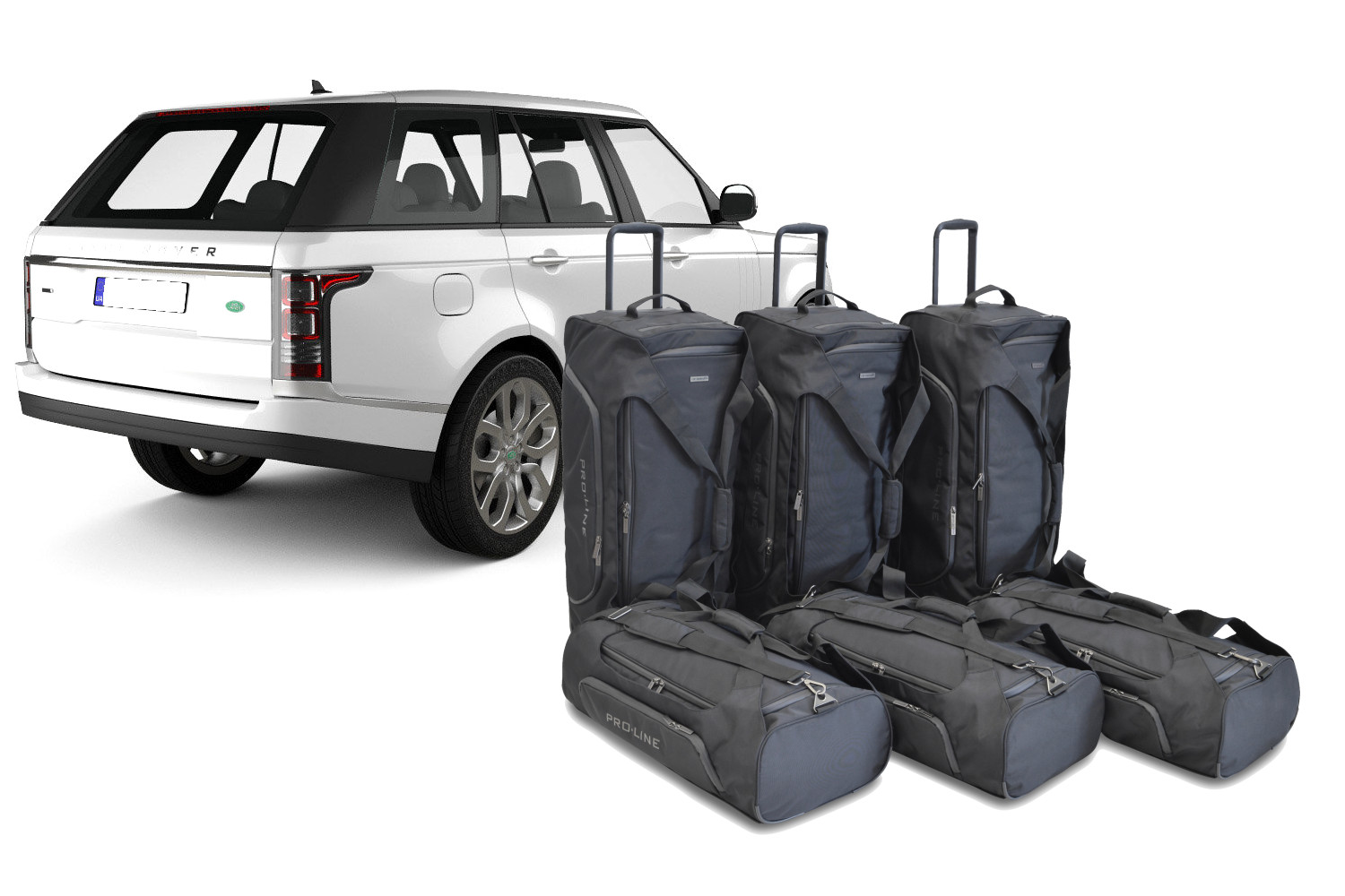 Travel bag set suitable for Land Rover - Range Rover Range Rover IV (L405) 2018-2021 Pro.Line Travel bag set suitable for Land Rover - Range Rover Range Rover IV (L405) 2018-2021 Pro.Line