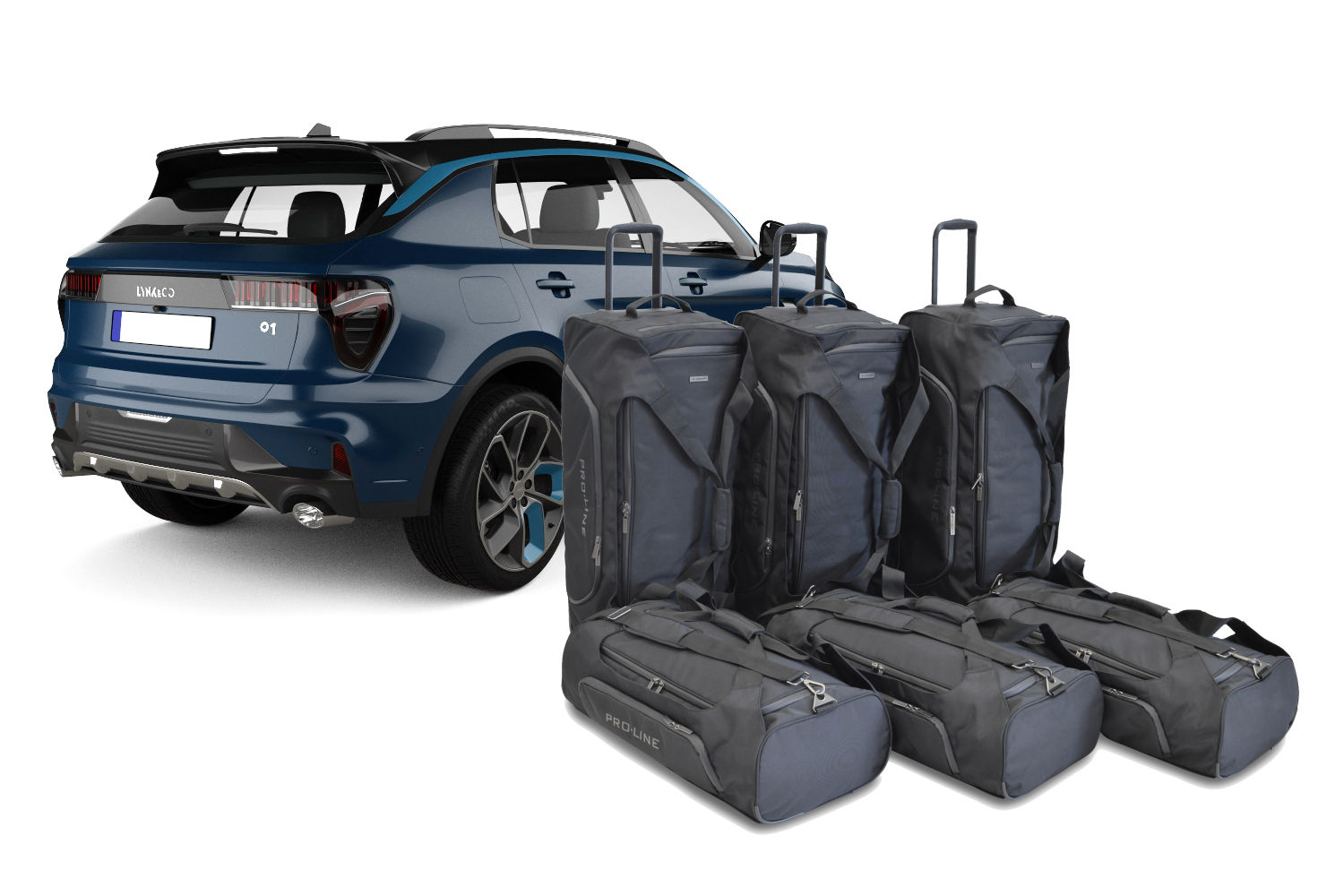 Reisetaschenset passend für Lynk & Co 01 (CX11) 2021-heute Pro.Line