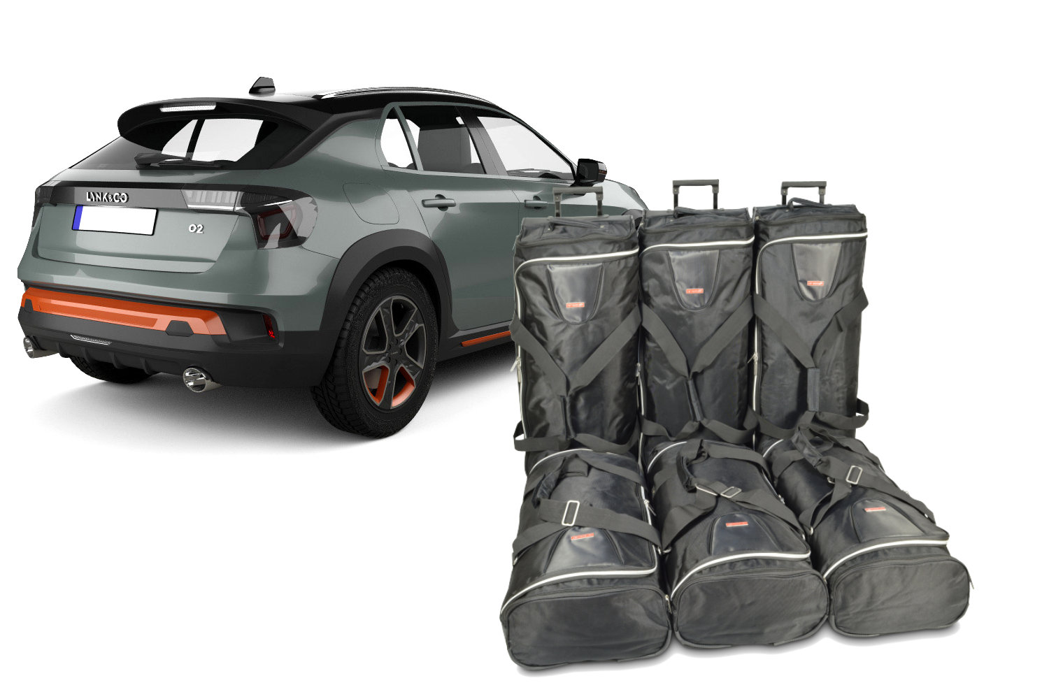 Reisetaschenset passend für Lynk & Co 02 (CC11) 2018-heute Original