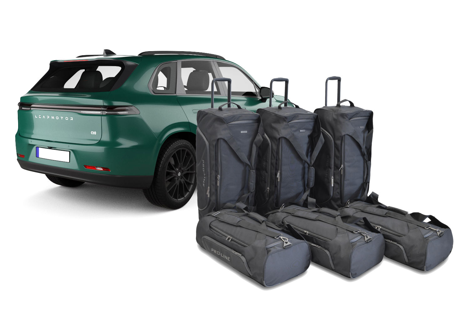 Set de sacs de voyage convient &agrave; Leapmotor C10 2024-pr&eacute;sent Pro.Line